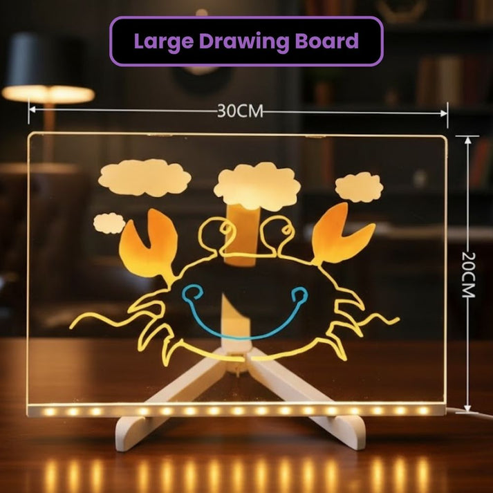 【Black Friday】🎁NESLEMY™ Glow Drawing Board